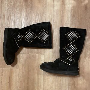 Ugg | Boots Rockstar Black Suede Leather